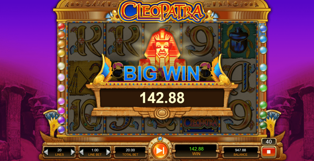 cleopatra big win