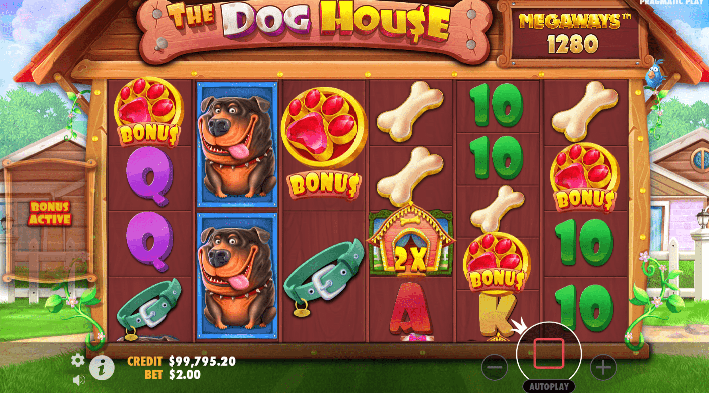 dog house megaways online