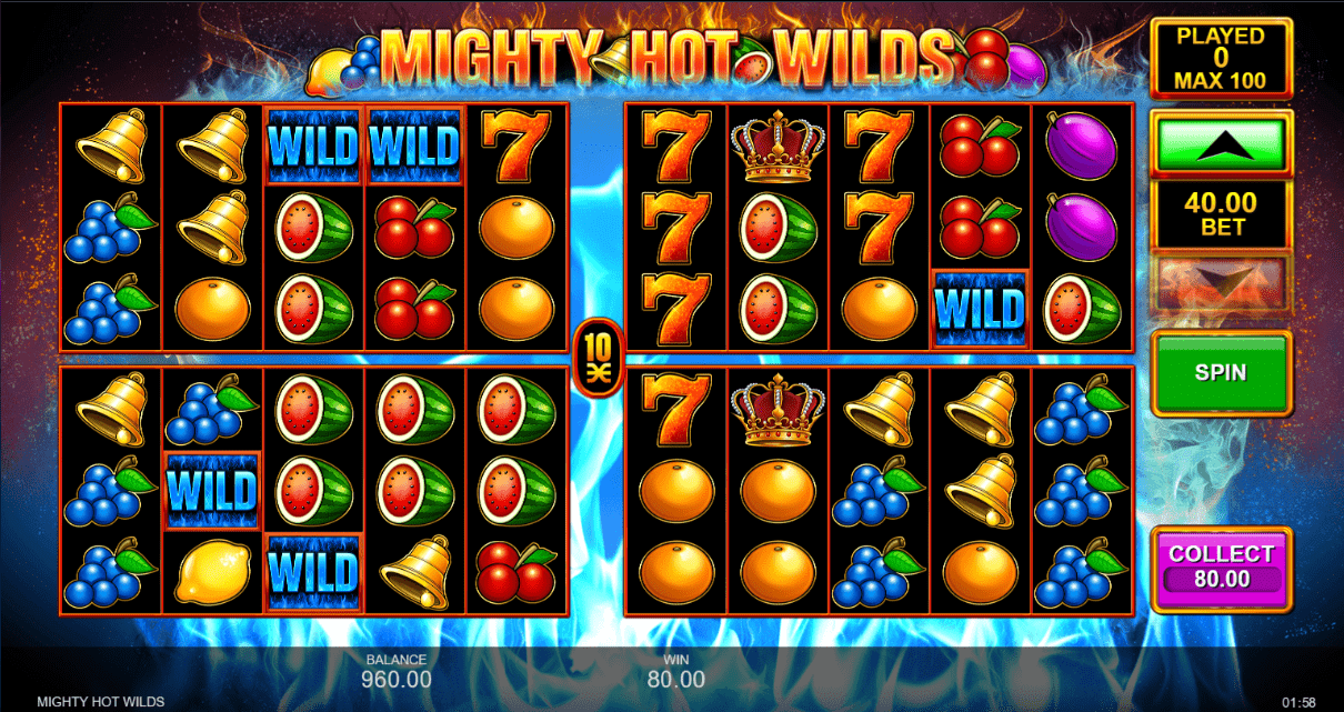 mighty hot wilds game