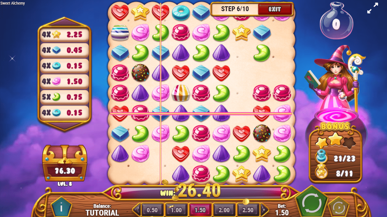 sweet alchemy slot games